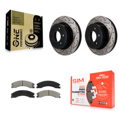 Transit Auto KDS-101748 Disc Brake Kit for 2016-2024 Nissan TITAN XD - Front