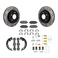 Transit Auto KDS-101751 Disc Brake Kit for 2019 Nissan Rogue Sport - Rear