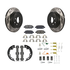 Transit Auto KDS-101752 Disc Brake Kit for 2019-2020 Nissan Rogue Sport - Rear