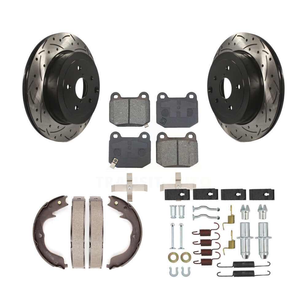 Transit Auto KDS-101754 Disc Brake Kit for 2011 Subaru Impreza - Rear
