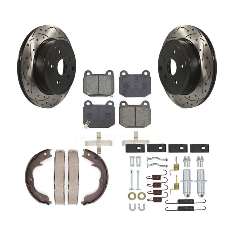 Transit Auto KDS-101754 Disc Brake Kit for 2011 Subaru Impreza - Rear