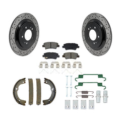 Transit Auto KDS-101755 Disc Brake Kit for 2017-2022 Kia Sportage - Rear
