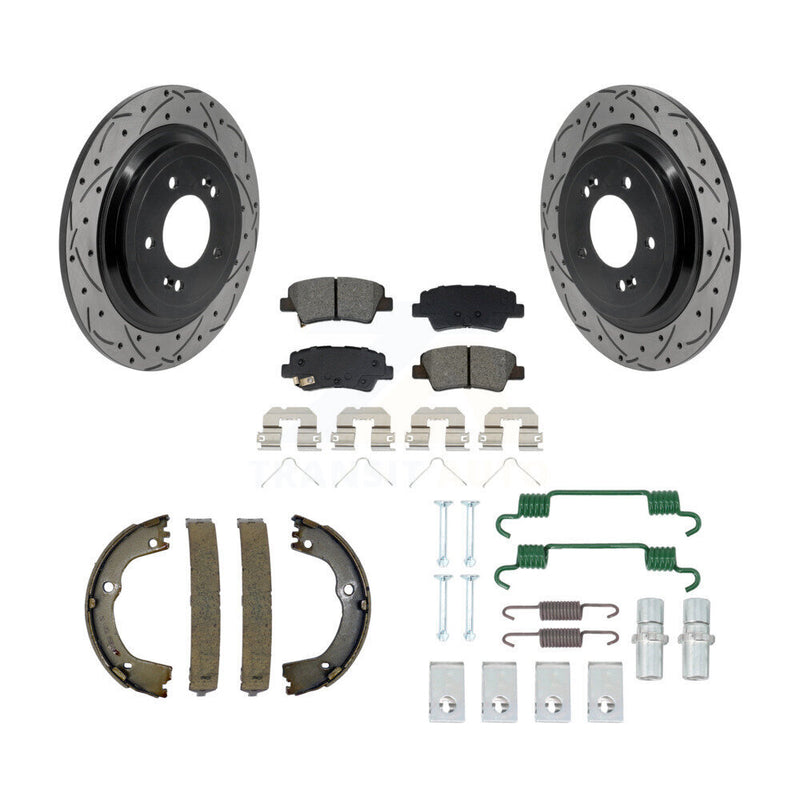 Transit Auto KDS-101755 Disc Brake Kit for 2017-2022 Kia Sportage - Rear