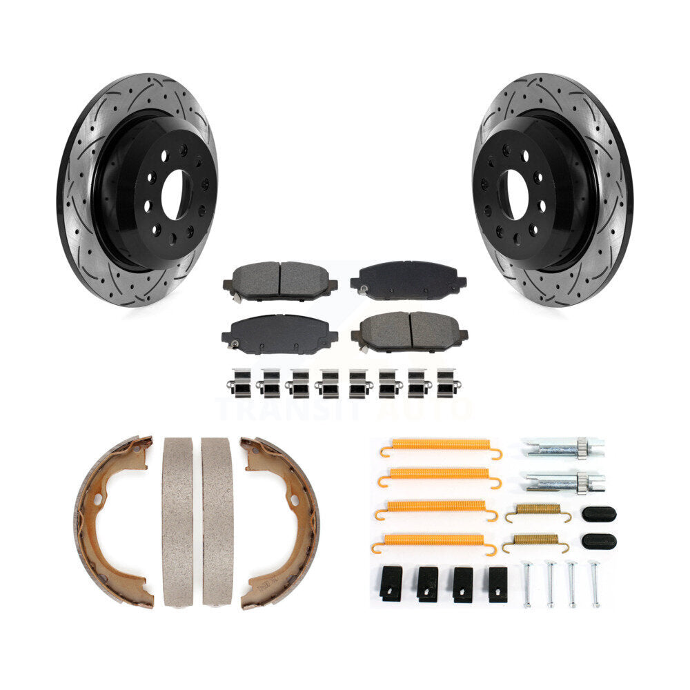 Transit Auto KDS-101759 Disc Brake Kit for 2018-2020 Jeep Wrangler - Rear