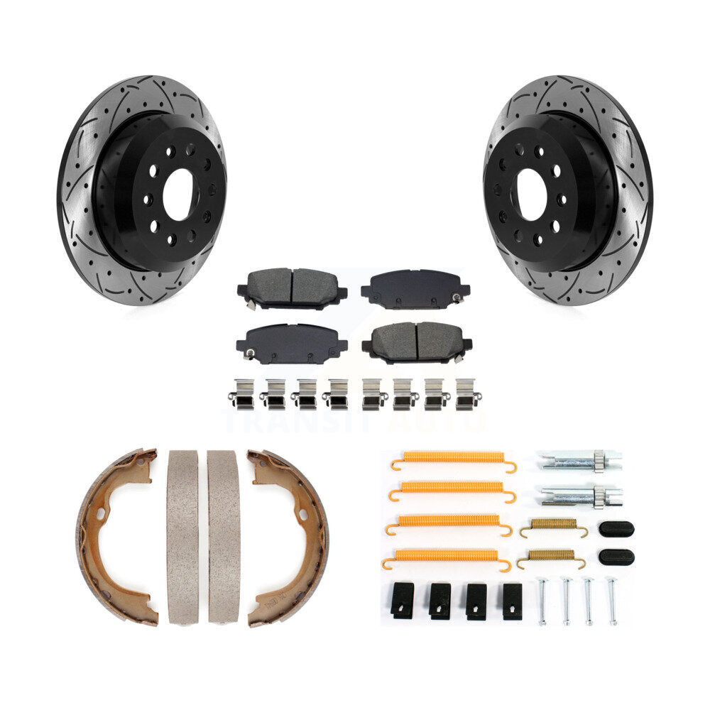 Transit Auto KDS-101760 Disc Brake Kit for 2018-2020 Jeep Wrangler - Rear