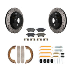 Transit Auto KDS-101762 Disc Brake Kit for 2021 Jeep Wrangler - Rear