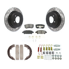 Transit Auto KDS-101763 Disc Brake Kit for 2014-2017 Jeep Compass, Jeep Patriot - Rear