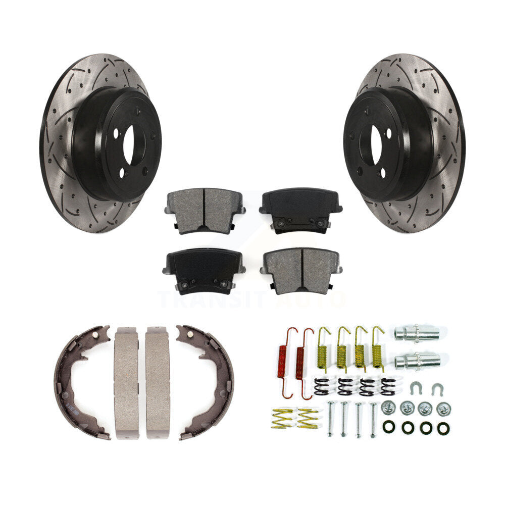 Transit Auto KDS-101765 Disc Brake Kit for 2014 Dodge Avenger - Rear