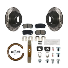 Transit Auto KDS-101768 Disc Brake Kit for 2018-2021 Kia Sedona - Rear