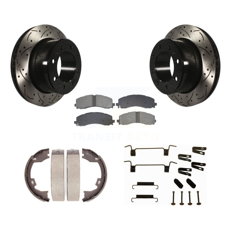 Transit Auto KDS-101773 Disc Brake Kit for 2019-2021 Ram 2500, Ram 3500 - Rear