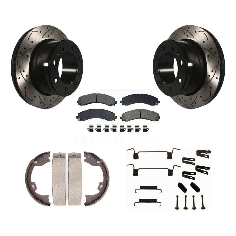 Transit Auto KDS-101774 Disc Brake Kit for 2020-2021 Ram 3500 - Rear