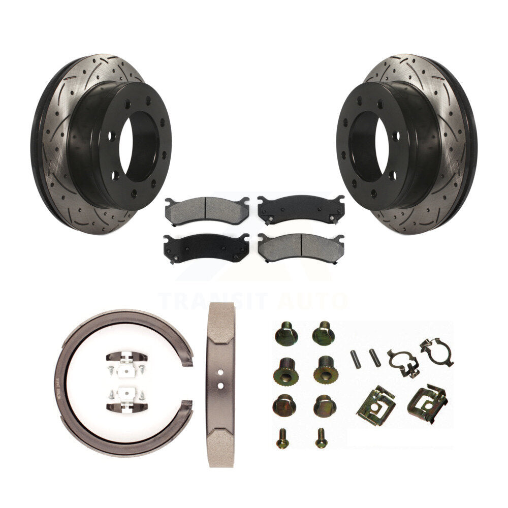 Transit Auto KDS-101776 Disc Brake Kit for 2004 GMC Sierra 2500 - Rear