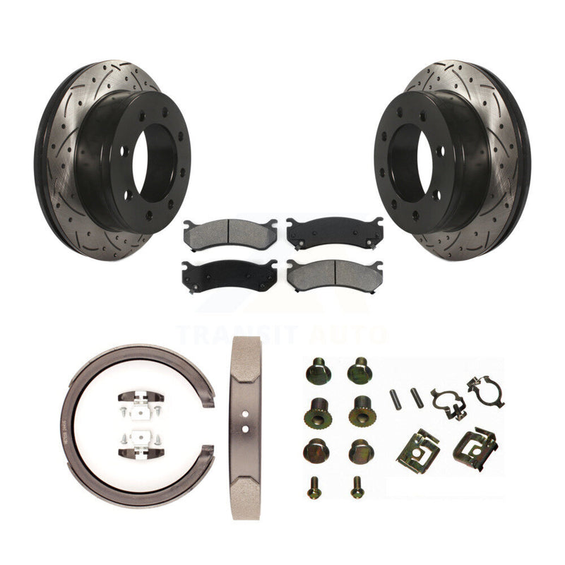 Transit Auto KDS-101776 Disc Brake Kit for 2004 GMC Sierra 2500 - Rear