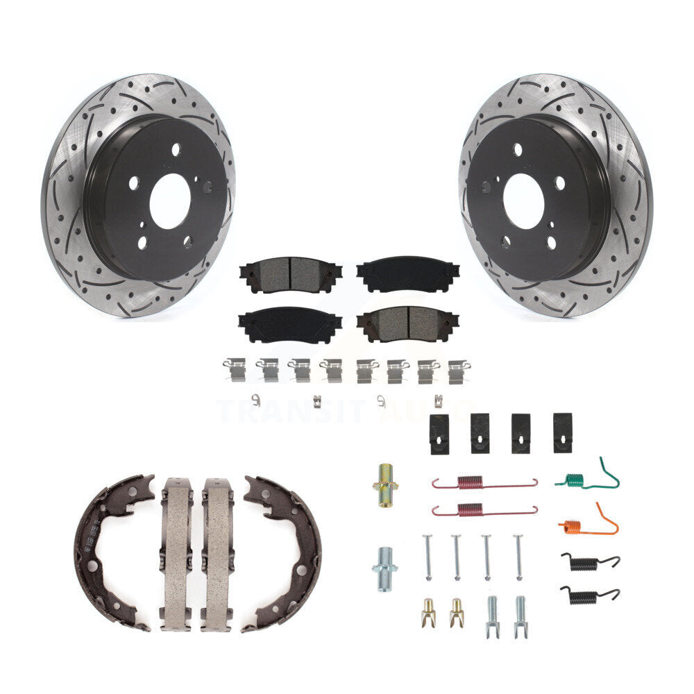 Transit Auto KDS-101779 Disc Brake Kit for 2020-2023 Toyota Camry - Rear