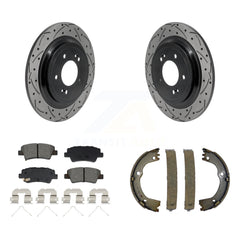 Transit Auto KDS-101780 Disc Brake Kit for 2017-2022 Hyundai Tucson, Kia Sportage - Rear