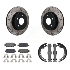 Transit Auto KDS-101782 Disc Brake Kit for 2017-2019 Nissan Rogue Sport, Nissan Qashqai - Rear
