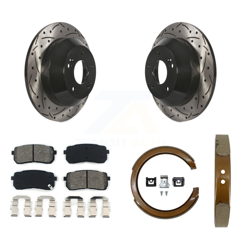 Transit Auto KDS-101784 Disc Brake Kit for 2018-2021 Kia Sedona - Rear