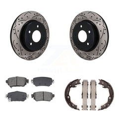 Transit Auto KDS-101788 Disc Brake Kit for 2018-2023 Nissan LEAF - Rear