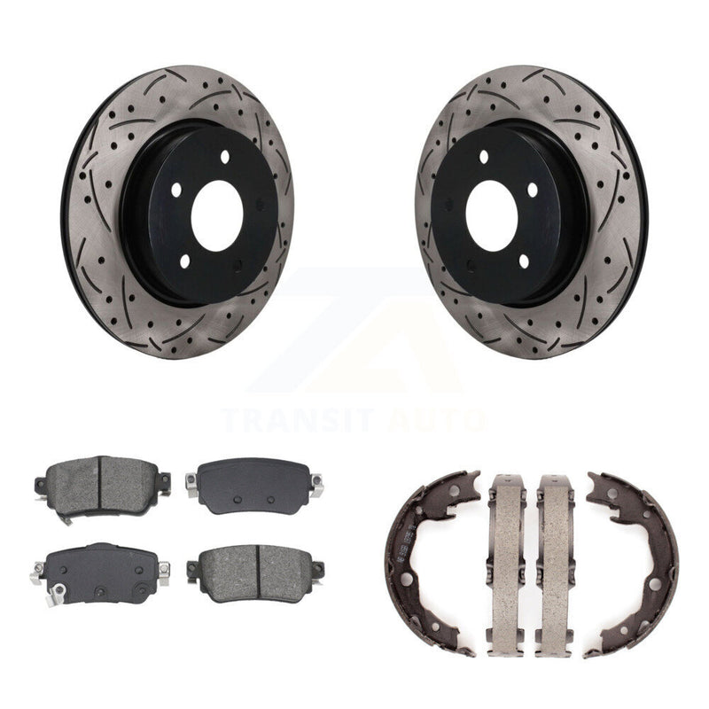 Transit Auto KDS-101788 Disc Brake Kit for 2018-2023 Nissan LEAF - Rear