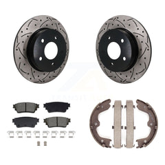 Transit Auto KDS-101791 Disc Brake Kit for 2019-2023 Nissan Altima - Rear
