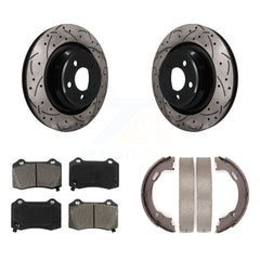 Transit Auto KDS-101795 Disc Brake Kit for 2005-2021 Dodge Challenger, Dodge Charger and More - Rear