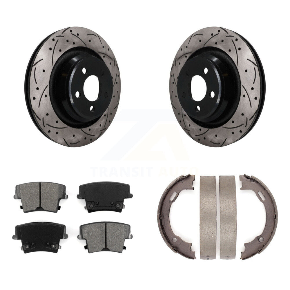 Transit Auto KDS-101796 Disc Brake Kit for 2015 Dodge Charger - Rear