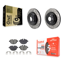 Transit Auto KDS-101797 Disc Brake Kit for 2022 BMW X3 - Rear
