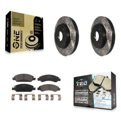 Transit Auto KDT-100003 Disc Brake Kit for 2005-2020 Chevrolet Suburban, Cadillac Escalade and More - Front