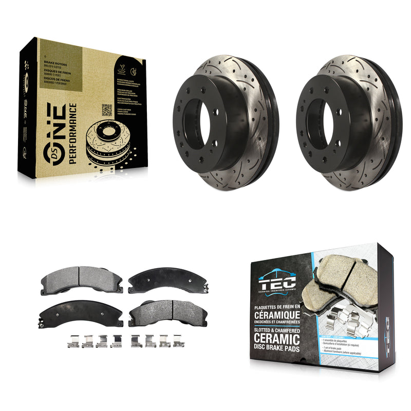 Transit Auto KDT-100014 Disc Brake Kit for 2011-2019 Chevrolet Suburban 3500 HD, Chevrolet Silverado 2500 HD and More - Front