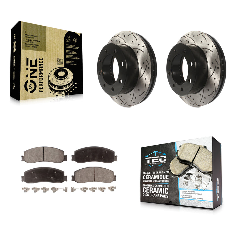 Transit Auto KDT-100019 Disc Brake Kit for 2010-2012 Ford F-250 Super Duty, Ford F-350 Super Duty - Front
