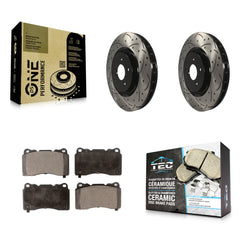 Transit Auto KDT-100023 Disc Brake Kit for 2007-2014 Ford Mustang - Front