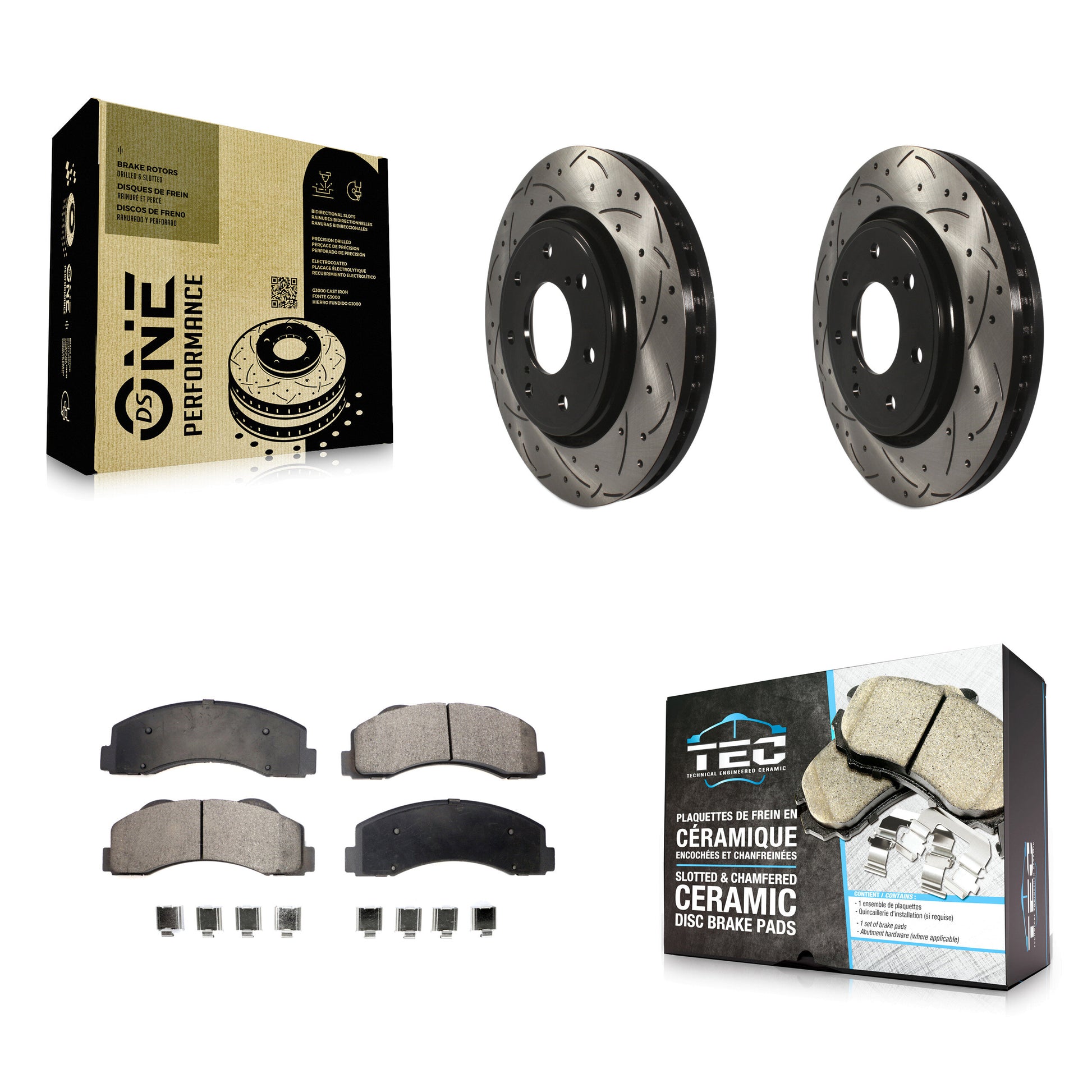 Transit Auto KDT-100030 Disc Brake Kit for 2010-2014 Ford F-150 - Front