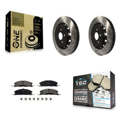 Transit Auto KDT-100033 Disc Brake Kit for 2012-2019 Ford Taurus, Ford Explorer and More - Front