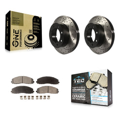 Transit Auto KDT-100036 Disc Brake Kit for 2013-2023 Ford F-250 Super Duty, Ford F-350 Super Duty, Ford F-450 Super Duty - Front