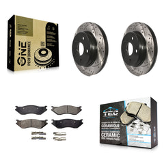 Transit Auto KDT-100042 Disc Brake Kit for 2002-2006 Dodge Ram 1500, Dodge Durango - Front