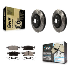 Transit Auto KDT-100053 Disc Brake Kit for 2011-2024 Jeep Grand Cherokee WK, Dodge Durango, Jeep Grand Cherokee - Front