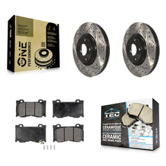Transit Auto KDT-100067 Disc Brake Kit for 2009-2013 INFINITI G37 - Front