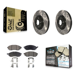 Transit Auto KDT-100068 Disc Brake Kit for 2005-2020 INFINITI Q40, INFINITI Q70L and More - Front
