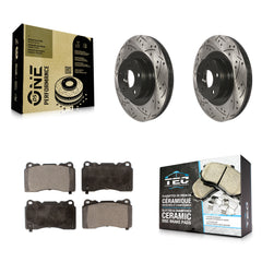 Transit Auto KDT-100073 Disc Brake Kit for 2019 Toyota 86 - Front