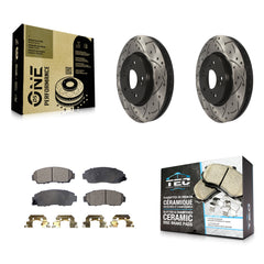 Transit Auto KDT-100102 Disc Brake Kit for 2007-2012 Honda Crosstour, Honda Accord Crosstour and More - Front
