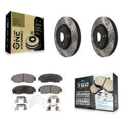 Transit Auto KDT-100103 Disc Brake Kit for 2011-2016 Honda Crosstour, Honda CR-V, Honda Accord Crosstour - Front