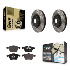 Transit Auto KDT-100109 Disc Brake Kit for 2004-2013 Volvo C70, Volvo S40, Volvo V50 - Front