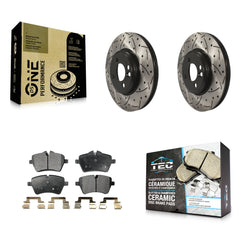 Transit Auto KDT-100116 Disc Brake Kit for 2002-2015 Mini Cooper Countryman, Mini Cooper - Front