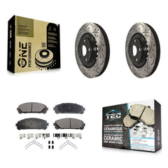 Transit Auto KDT-100119 Disc Brake Kit for 2008-2021 Lexus NX300, Lexus NX200t and More - Front