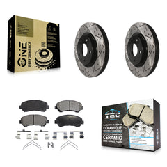 Transit Auto KDT-100120 Disc Brake Kit for 2008-2015 Nissan Rogue Select, Nissan Rogue - Front