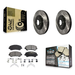 Transit Auto KDT-100122 Disc Brake Kit for 2007-2017 Nissan Juke, Nissan Sentra - Front