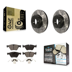 Transit Auto KDT-100123 Disc Brake Kit for 2007-2012 BMW X1, BMW 328xi - Front