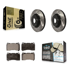 Transit Auto KDT-100136 Disc Brake Kit for 2010-2016 Hyundai Genesis Coupe - Front