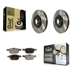 Transit Auto KDT-100138 Disc Brake Kit for 2010-2015 Volvo XC60 - Front