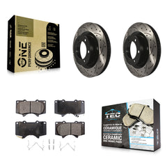 Transit Auto KDT-100139 Disc Brake Kit for 2010-2023 Lexus GX460, Toyota 4Runner - Front